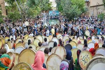 سنندج؛ صدای فرهنگ و موسیقی زنده ایران: دف‌نوازی سنندج